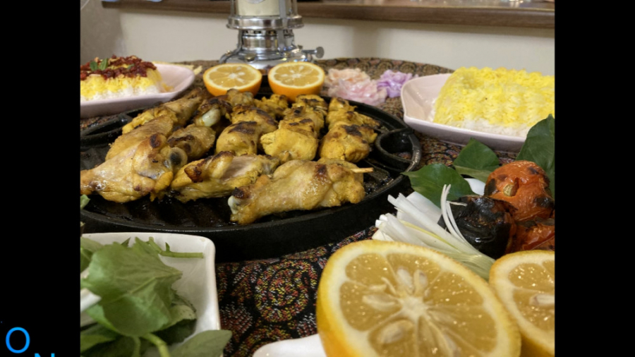 جوجه کباب خوشمزه بدون منقل و س...