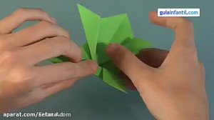 آموزش کاردستی قورباقه