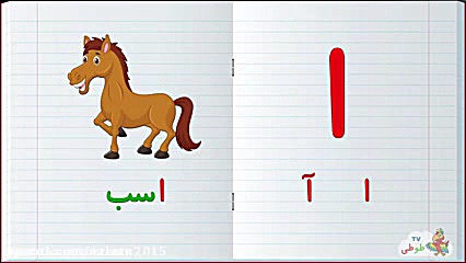 آموزش حروف فارسی - حرف ی