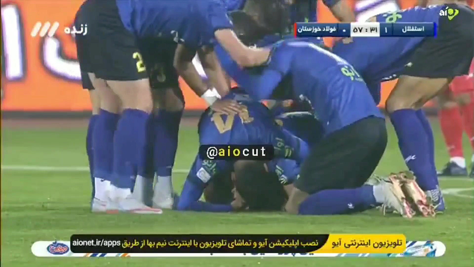 گل مهدی مهدی پور به فولاد