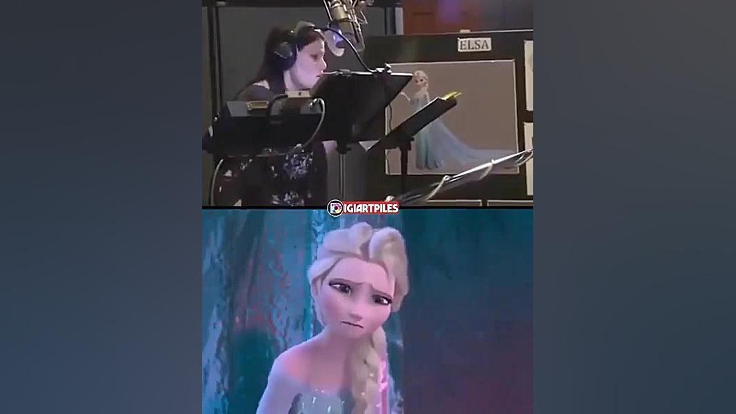 پشت صحنه دوبله اصلی فیلم السا...