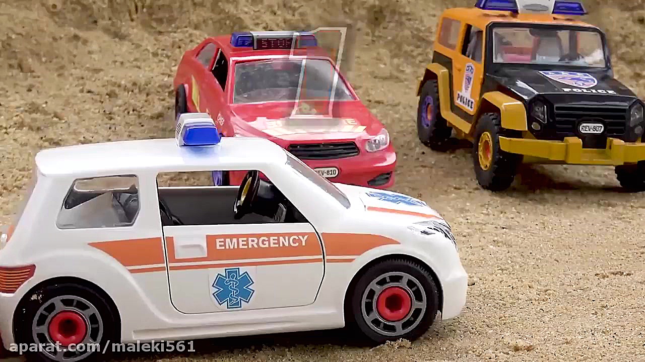 کلیپ بازی در ماسه  ماشین اسباب...