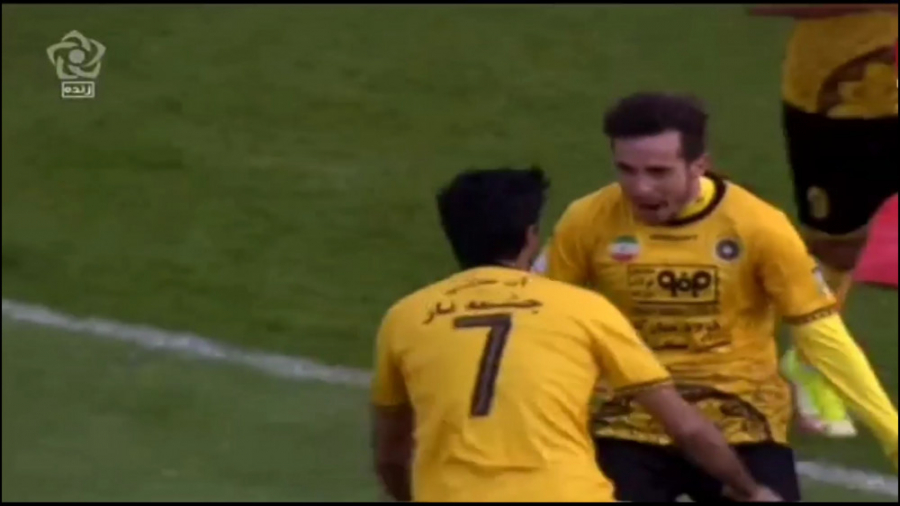 گل اول سپاهان به پدیده توسط فر...