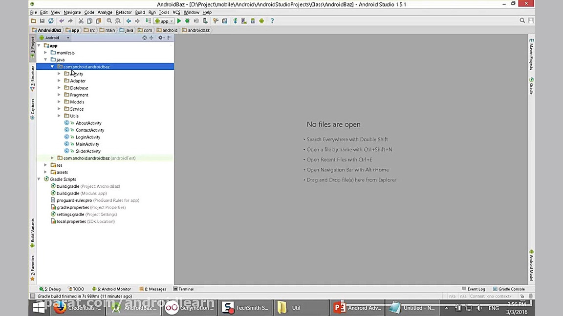 گوگل مپ در اندروید