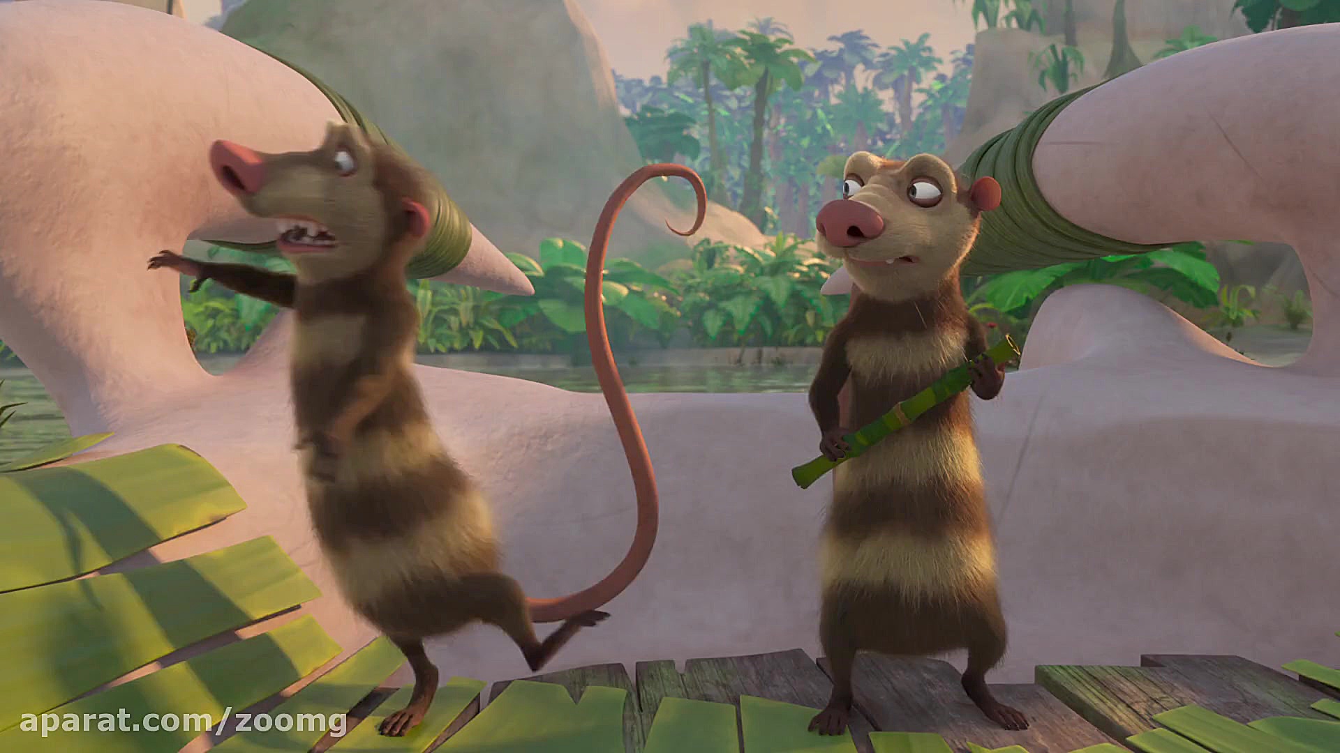 تریلر رسمی انیمیشن&nbsp;The Ice Age Adventures of Buck Wild زمان99ثانیه