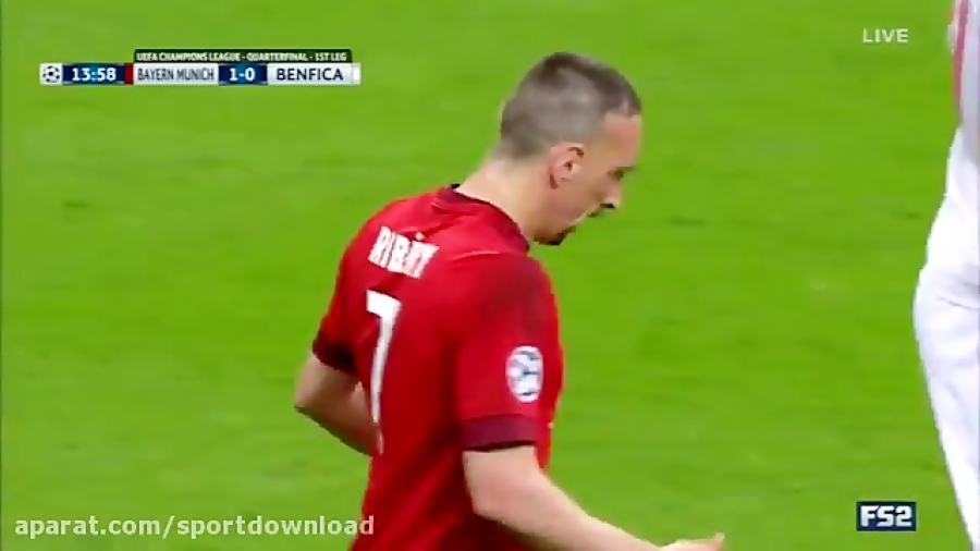 هایلایت بازی بایرن مونیخ بنفیک...