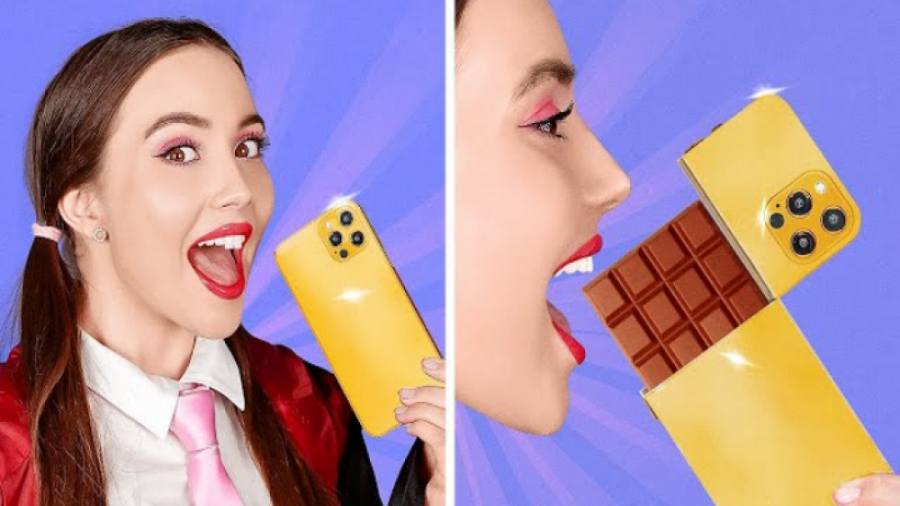 ایده یواشکی خوردن خوراکی  ترفن...