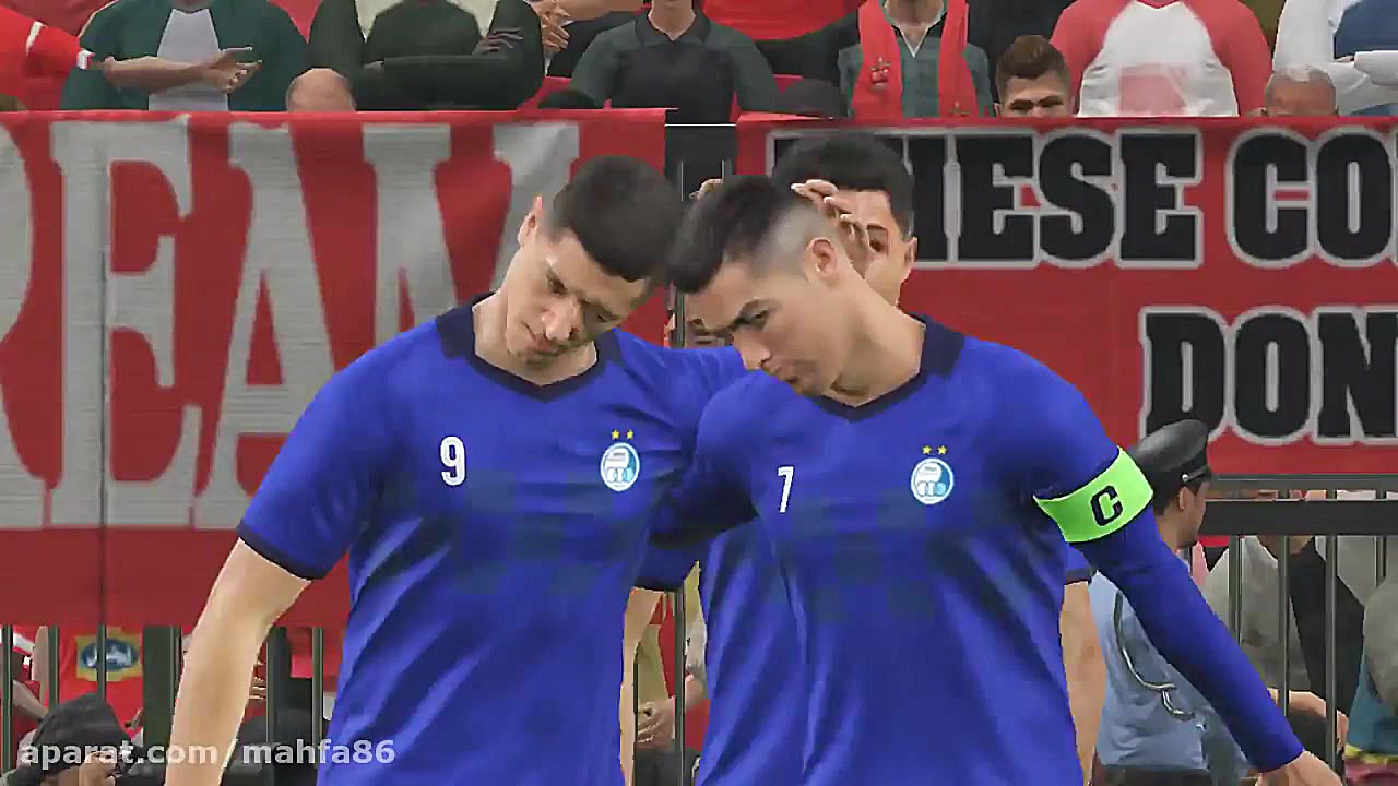 گیم پلی استقلال و پرسپولیس در...