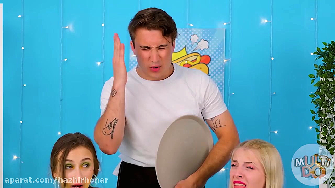 غذای واقعی در مقابل غذای شکلات...