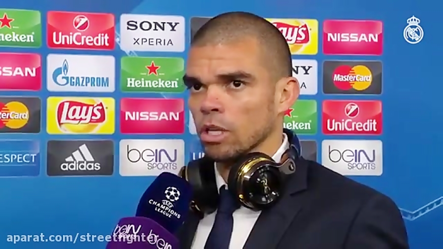 مصاحبه بازیکنان رئال مادرید بع...