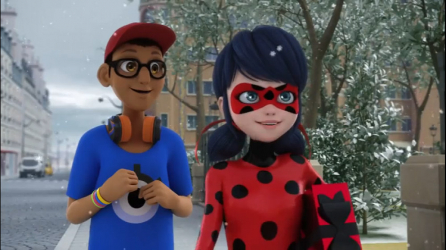 دختر کفشدوزکی و گربه سیاه انیم...