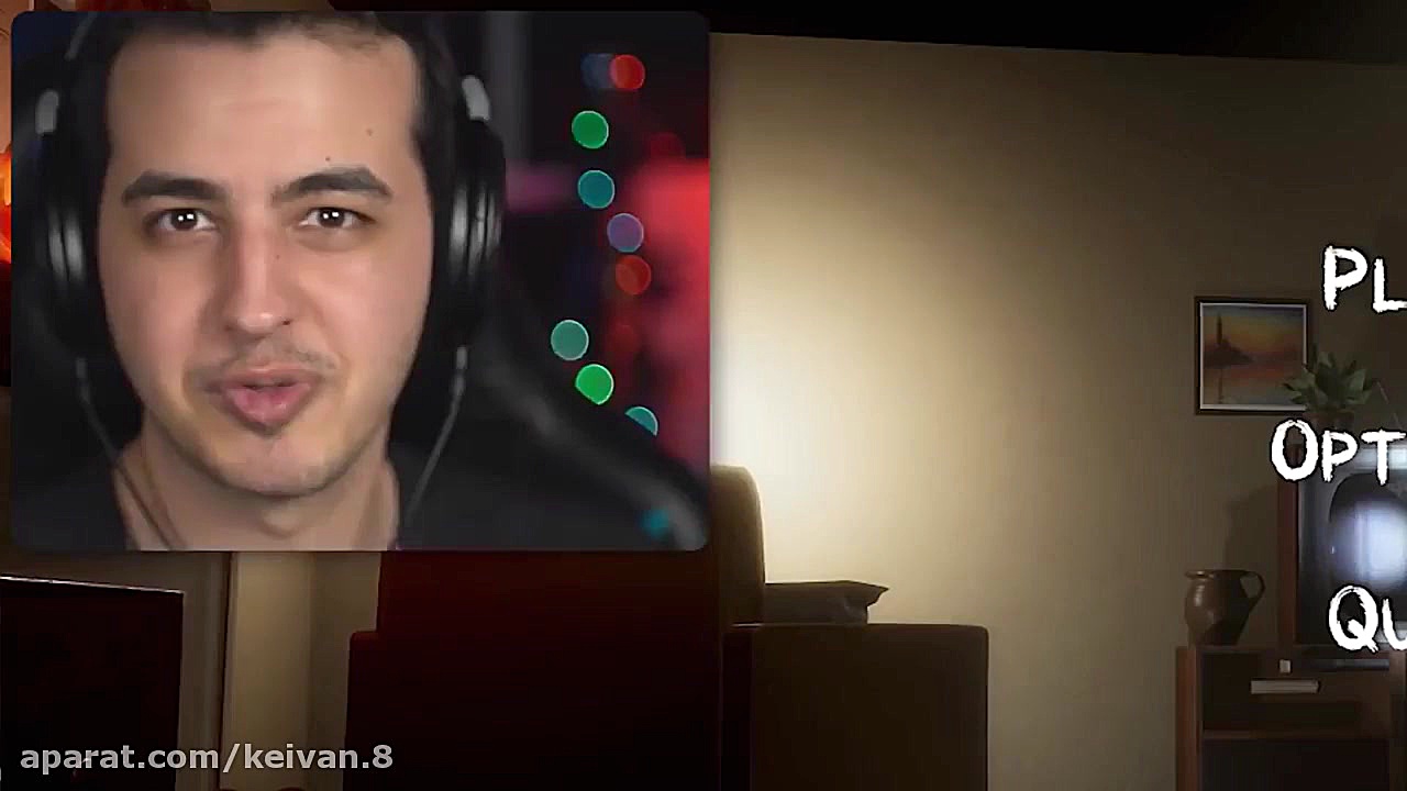 بازی ترسناک با آریا کیوکسر