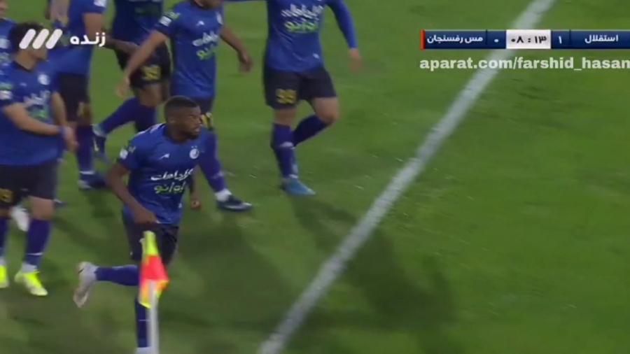 گل اول استقلال به مس رفسنجان ا...