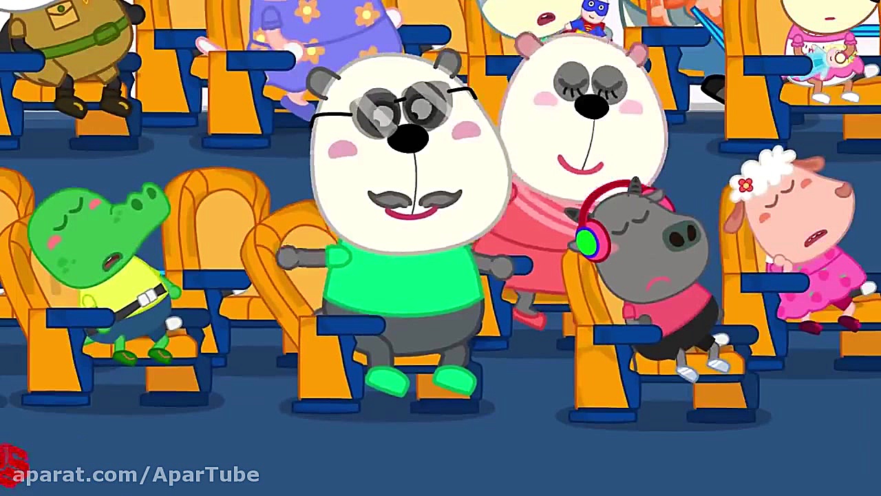 خانواده گرگ‌ چمدان کجاست کارتو...