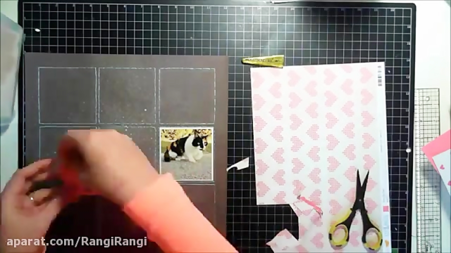 آموزش ساخت اسکرپ بوک مرحله به...