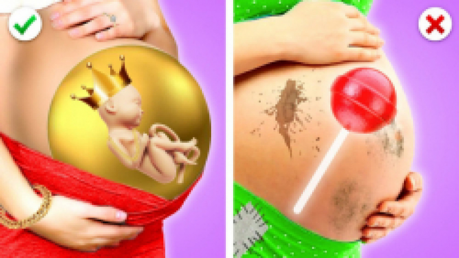 باردار ثروتمند در مقابل فقیر !...