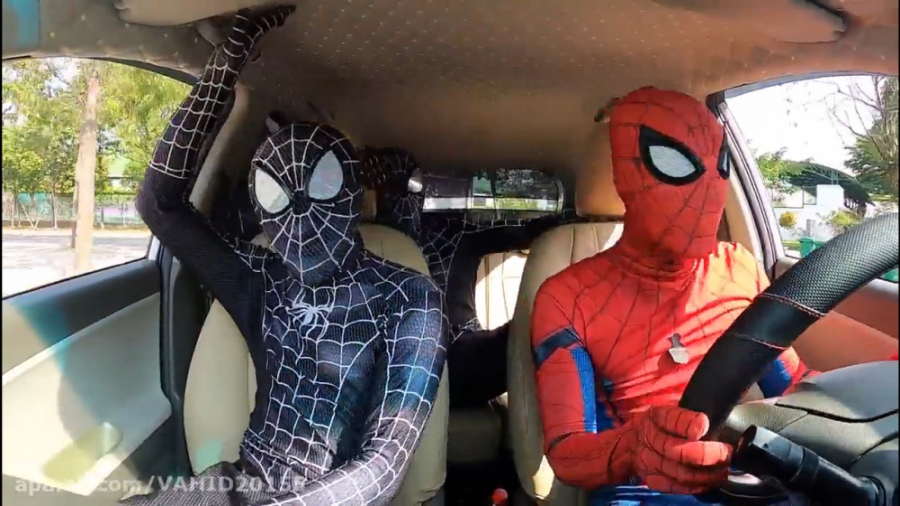 کلیپ خنده دار و طنز مرد عنکبوت...