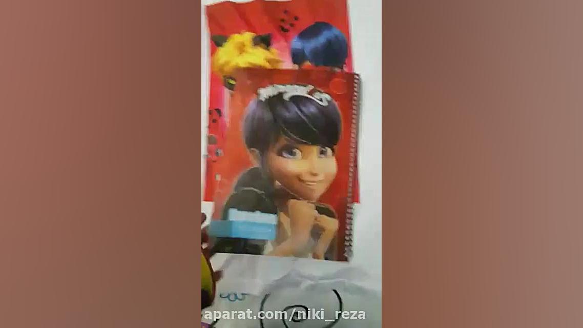 وسایل دختر کفشوزکی لیدی باگ پا...