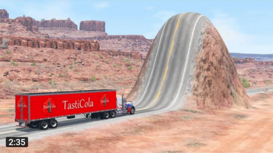 خفن ترین چالش ماشینی با تپه مق...