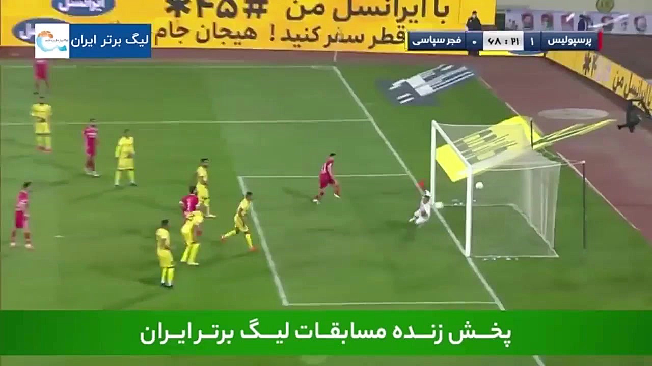خلاصه بازی پرسپولیس 1 0 فجرسپا...