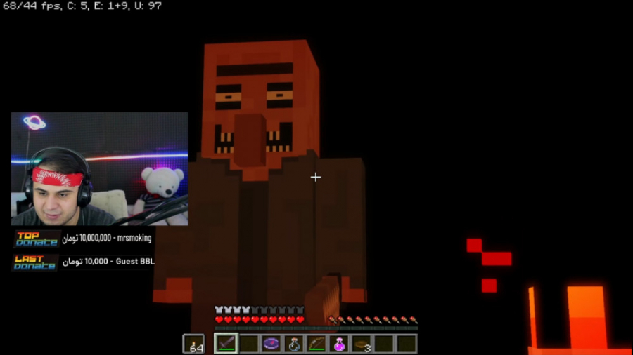 ماین کرفت آنلاین | ترسناک پارت...