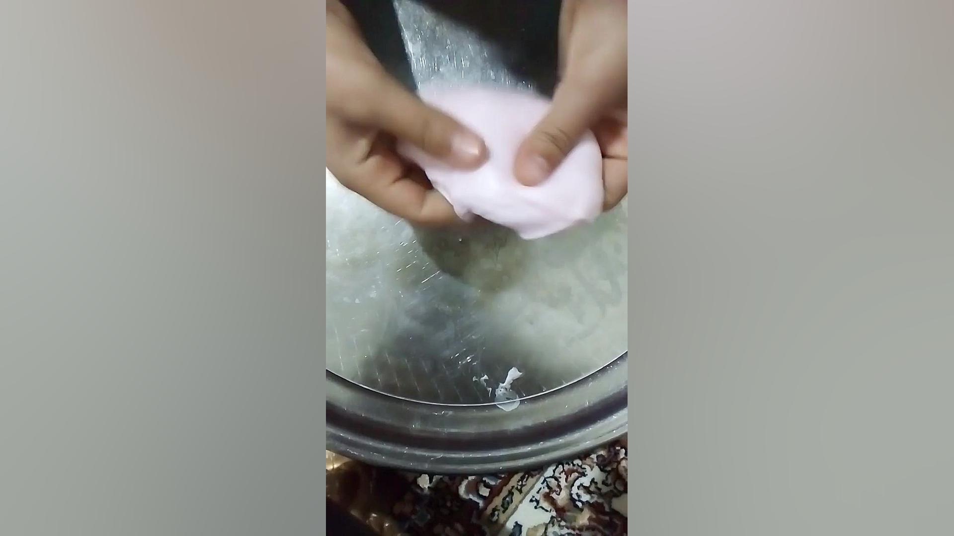 سفت کردن اسلایم بدون مایع پرسی...