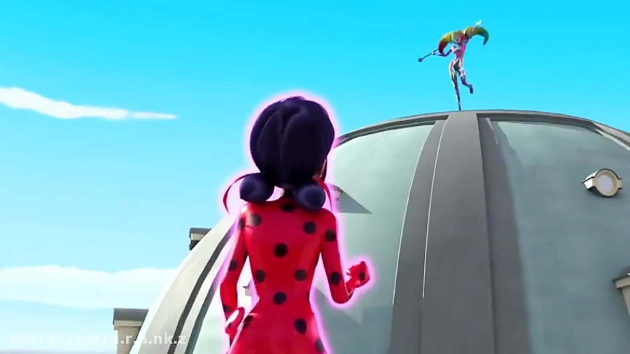 دختر کفشدوزکی و گربه سیاه دوبل...