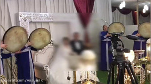 عروس باید ببوسه شاه دومادو  دخ...