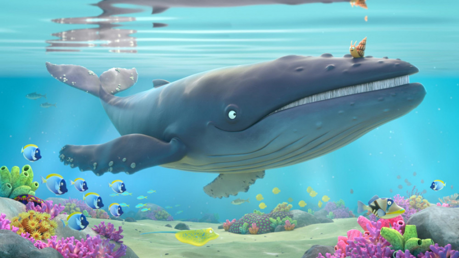 تریلر انیمیشن حلزون و نهنگ - The Snail and the Whale زمان61ثانیه