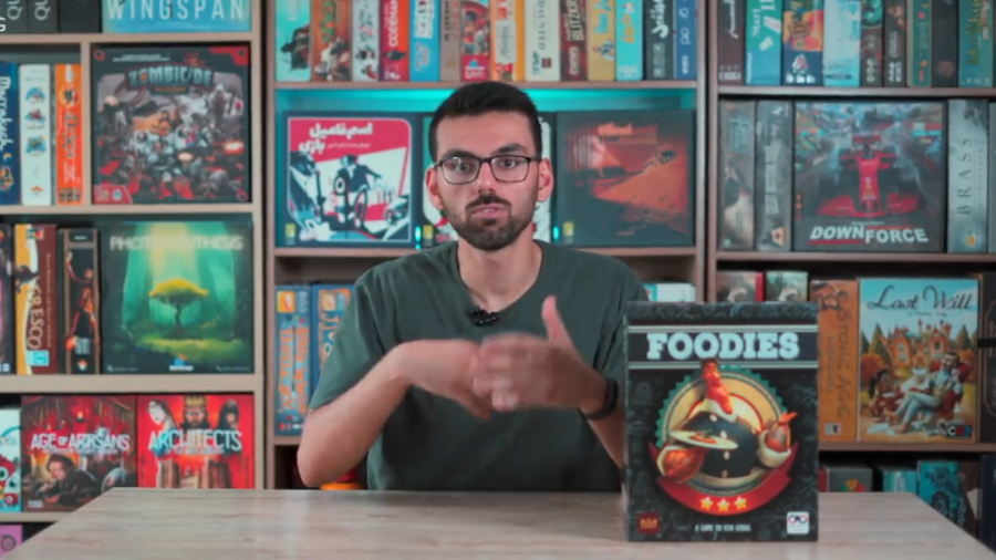 بازی فکری مدل foodies