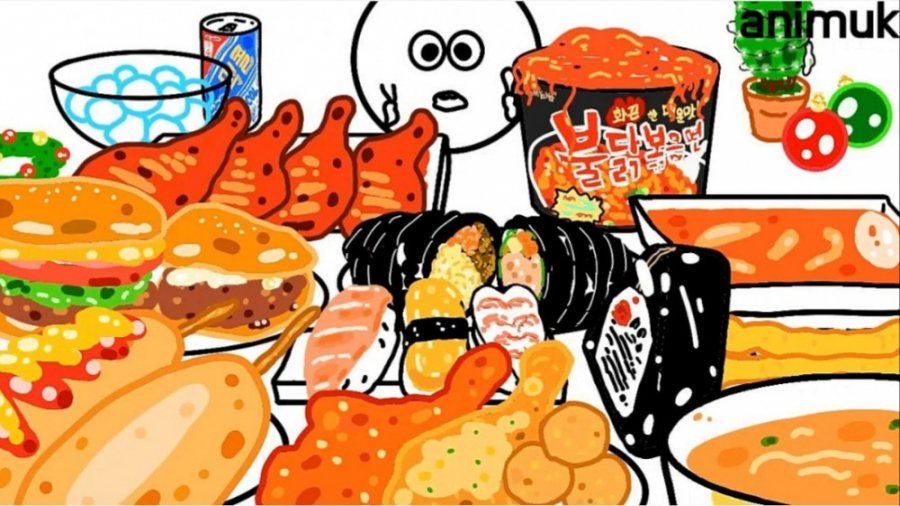 آسمر فود کارتونی کره ای فود آس...