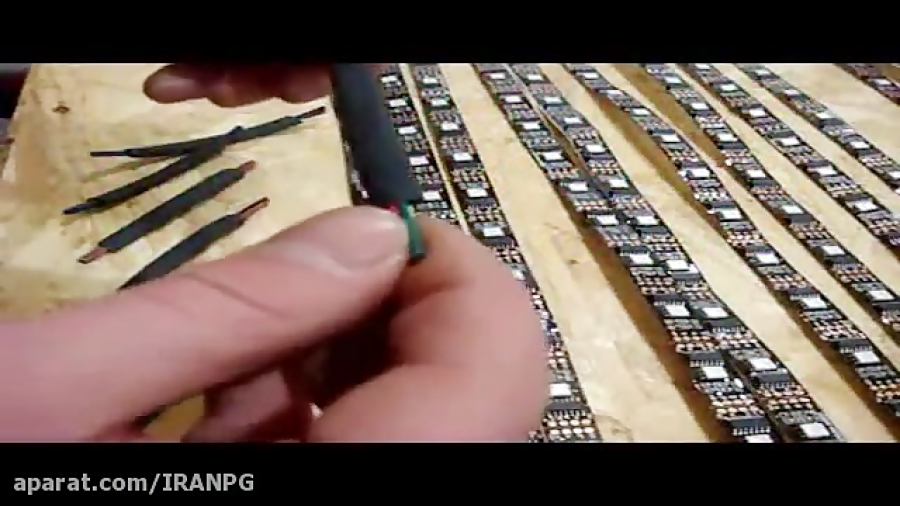 ساخت تابلوروان با led نواری