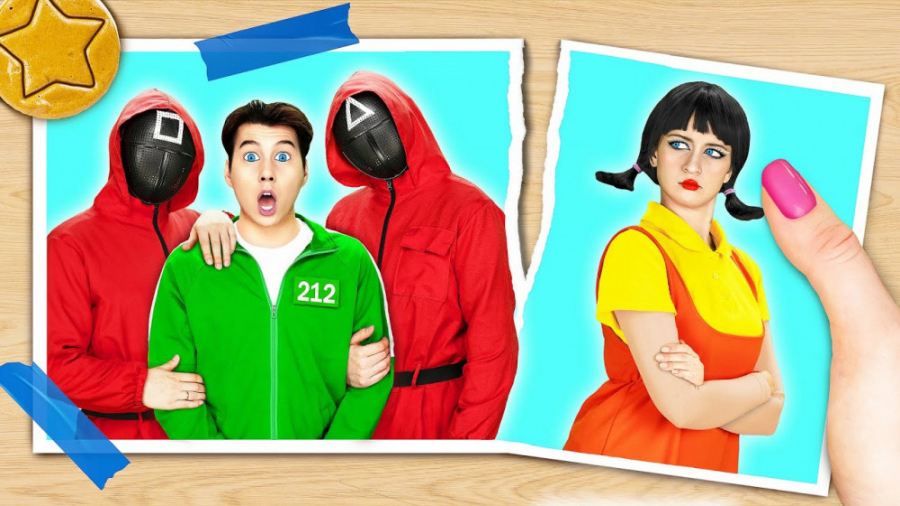 نمایش طنز اسکوید گیم  به سرپرس...