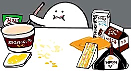 موکبانگ کره ای کارتونی