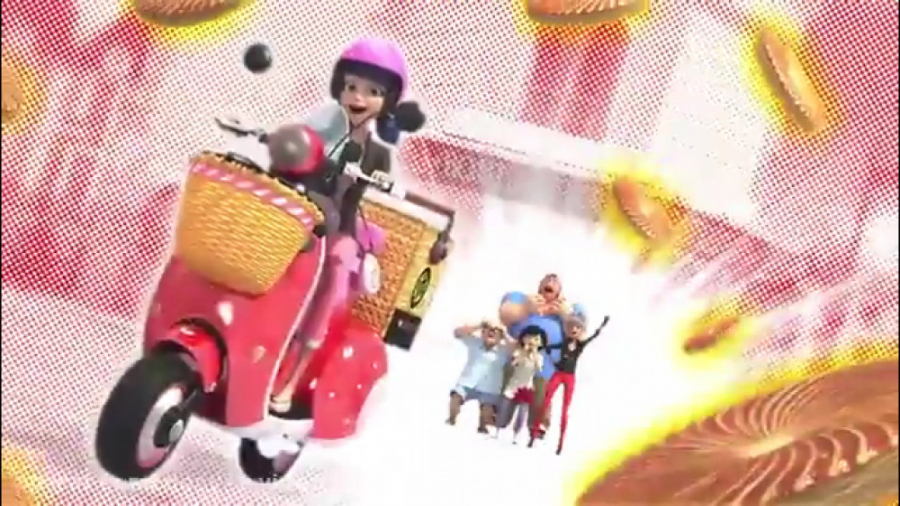 دختر کفشدوزکی و گربه سیاه