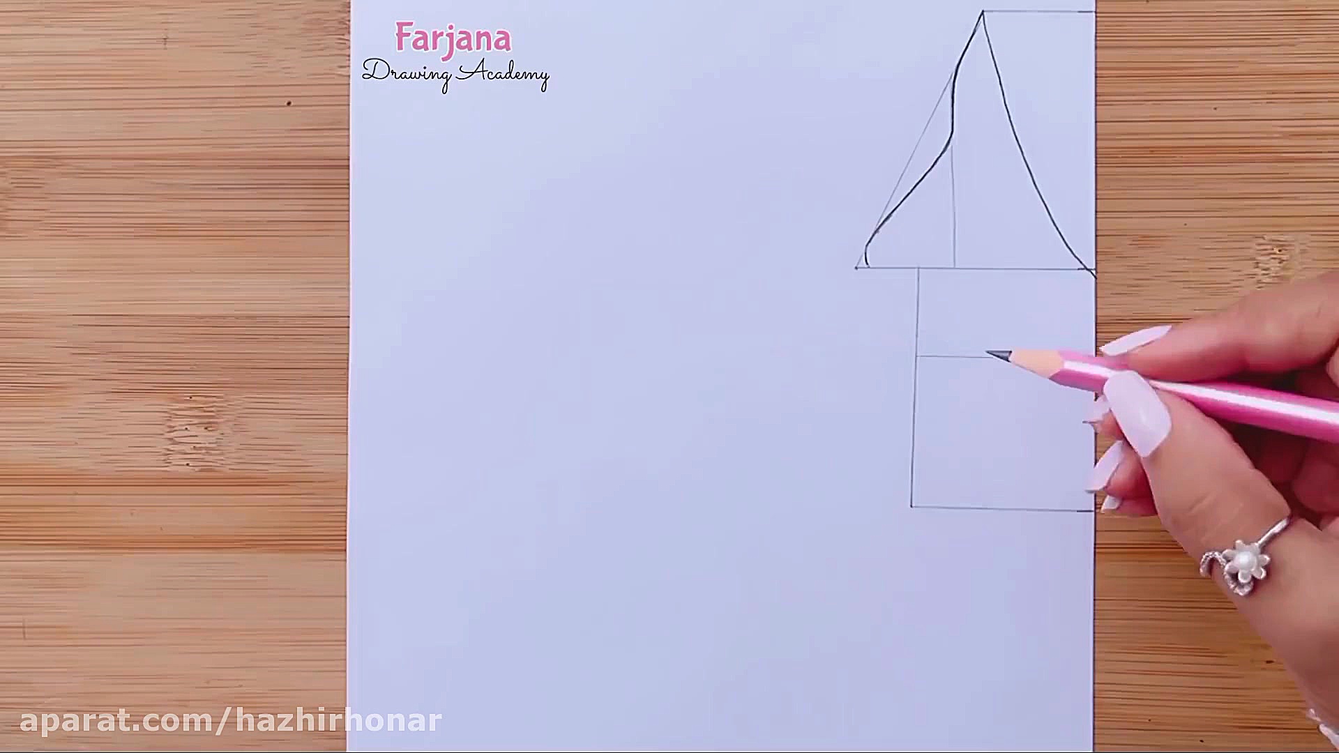 آموزش گام به گام طرح مداد برای...