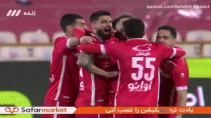 گل پرسپولیس به فولاد توسط مهدی...
