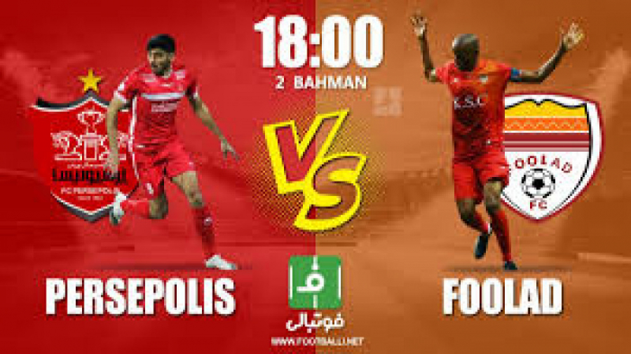 فوتبال پرسپولیس فولاد خوزستان...