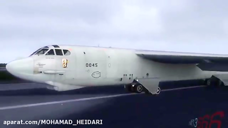هیجان پرواز با بمب افکن B 52