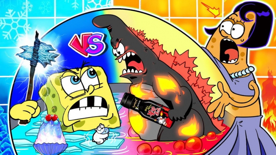 چالش داغ در مقابل سرد ! دوقلو...