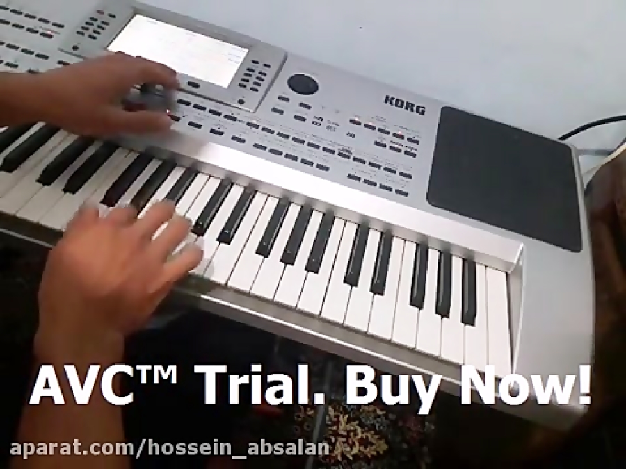 ارگ نوازی آهنگی از خانوم حمیرا...