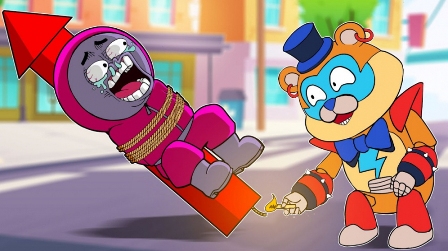 انیمیشن طنز فناف  اسکویید گیم