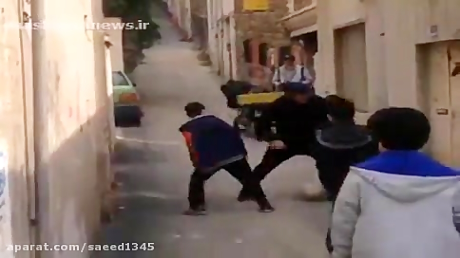 بازی فوتبال مرحوم مهرداد اولاد...