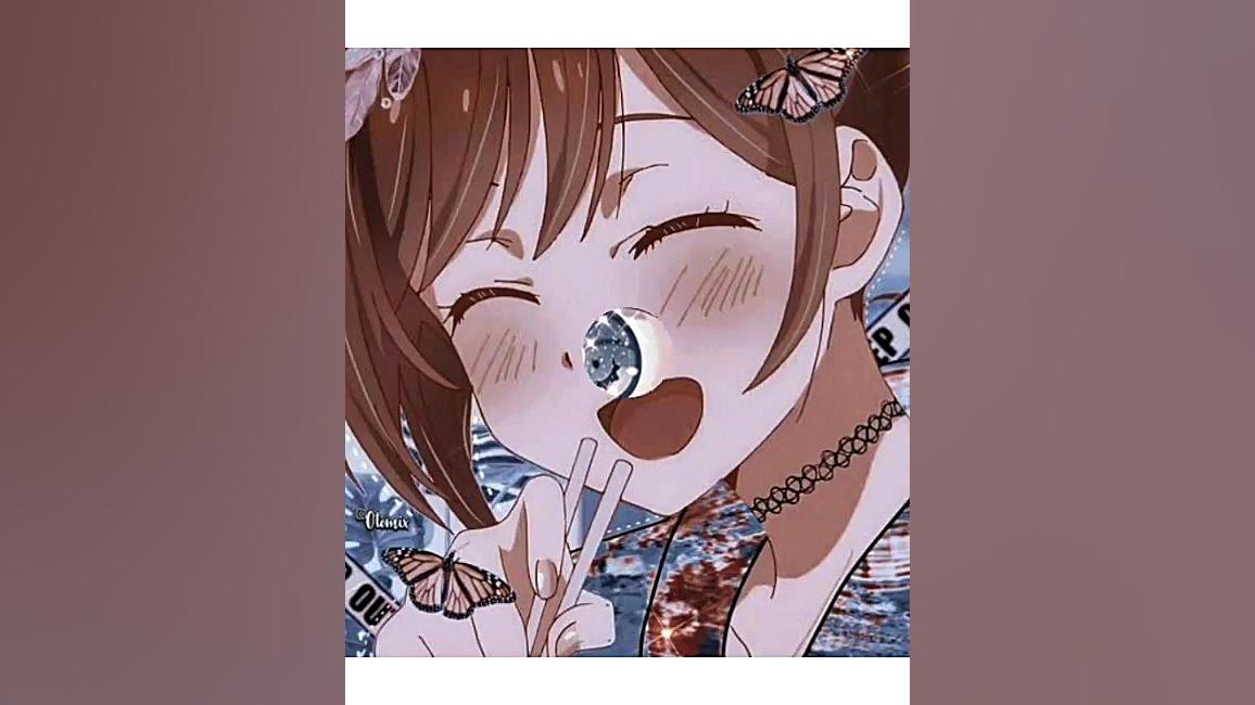 میکس عکس انیمه ای دخترانه