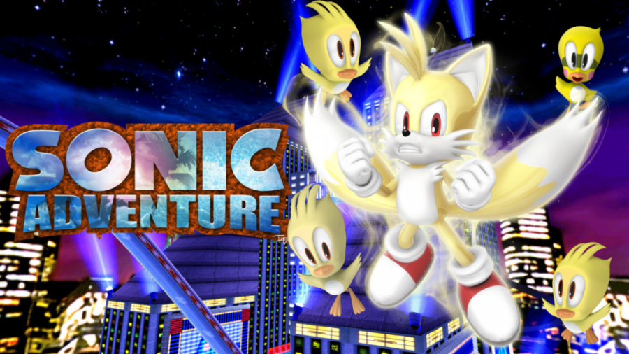 سوپر تیلز در سونیک ادونچر یک