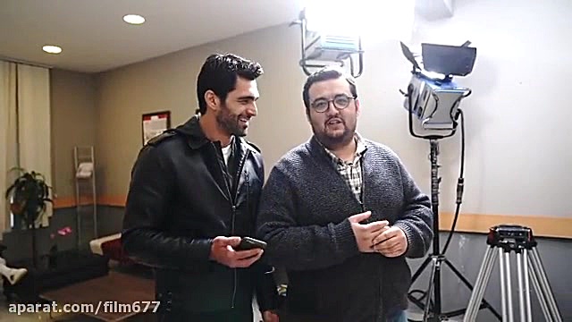 پشت صحنه از قسمت ۳۰۲ سریال ترک...