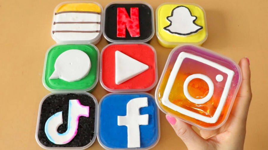 مخلوط اسلایم  تم برنامه های فض...