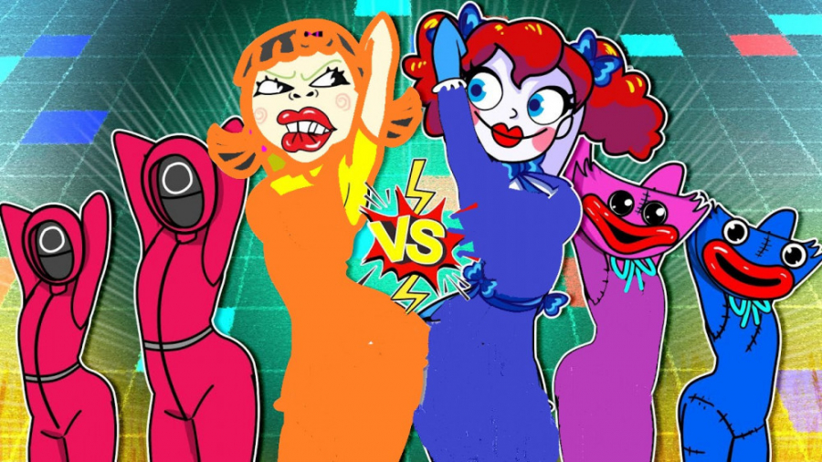 طنز کارتونی اسکوید گیم هاگی فر...