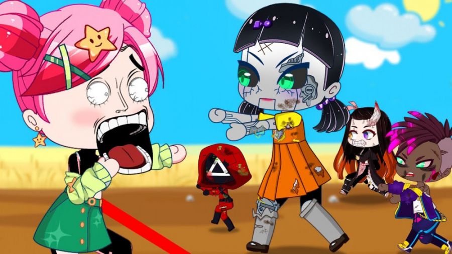 میکس کارتونی گاچا زامبی اسکویی...