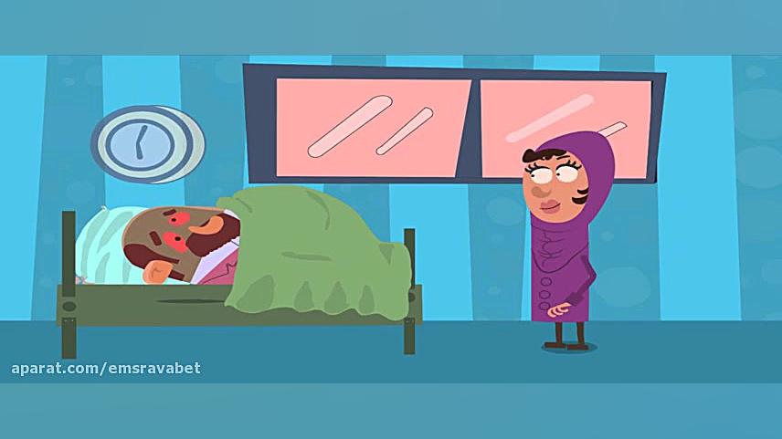 انیمیشن سکته مغزی